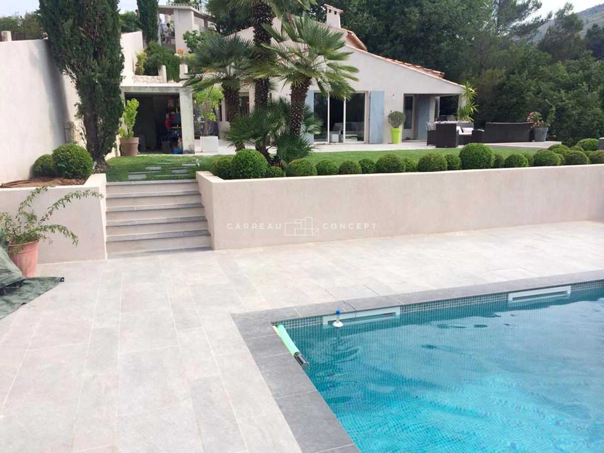 Carrelages aspect pierre Colomars Photo 7