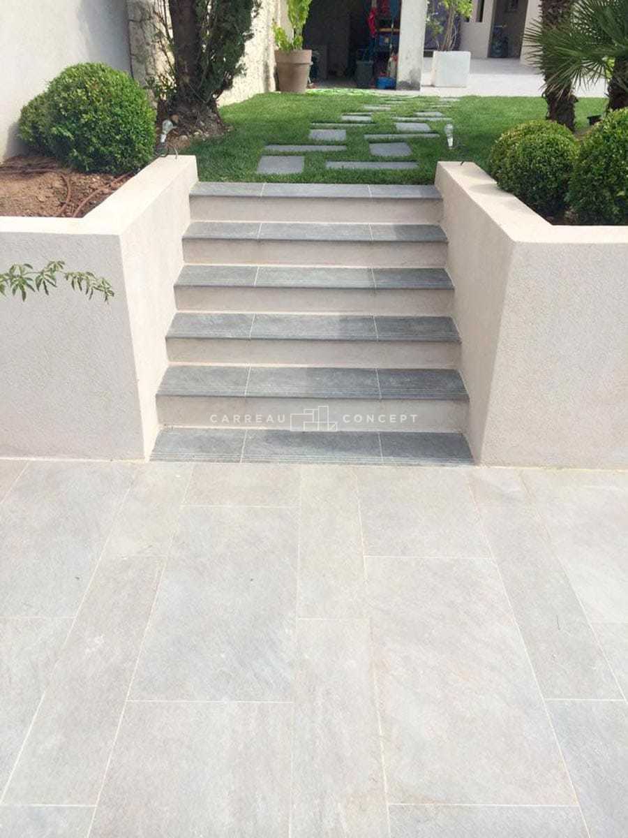 Carrelages aspect pierre Colomars Photo 8