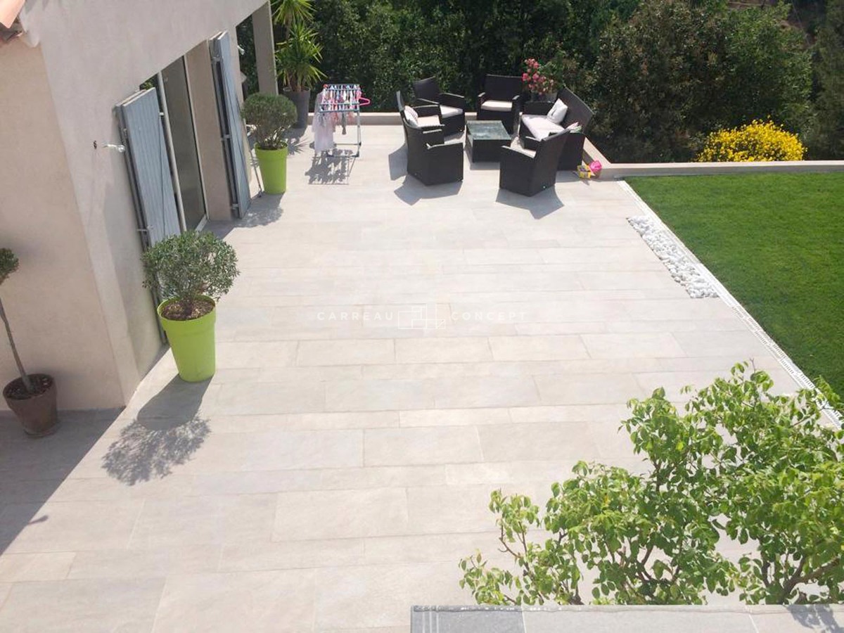 Carrelages aspect pierre Colomars Photo 4