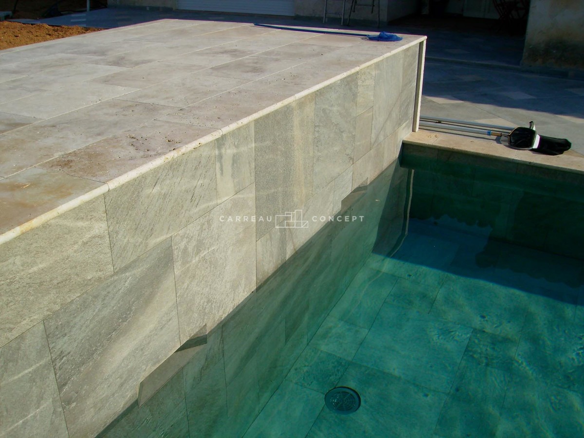 Pose carrelages piscine Antibes Photo 3